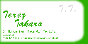 terez takaro business card